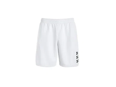 Under Armour Next Gen Shorts (big Kid) Boy's Shorts Halo Gray/black : Sm (8 Big Kid) 7, Polyester In White