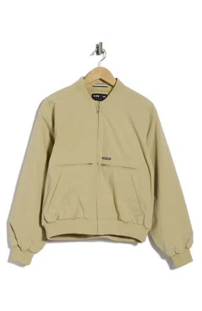 Under Armour Ode Ua Storm Fleece Lined Performance Bomber Jacket In Brown