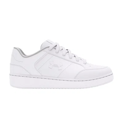 Pre-owned Under Armour Official Gs 'white' | Kid's Size 6.5