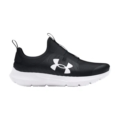 Pre-owned Under Armour Outhustle 2 Slip Ps 'black White' | Kid's Size 3