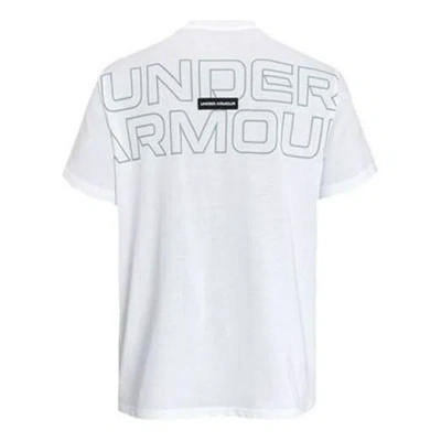 Under Armour Outline Heavyweight Short Sleeve T-shirt 'white'