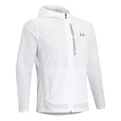 Under Armour Outrun The Storm Hooded Jacket 'white'