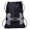 Under Armour Ozsee Sackpack 'black Grey' In Black
