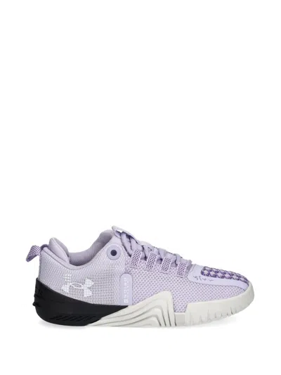 Under Armour Panelled Sneakers In 紫色