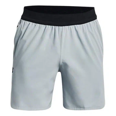 Under Armour Peak Woven Shorts 'grey' In Blue