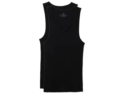 Under Armour Perf Cotton Tank Top 2-pack In Black