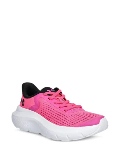Under Armour Perforated Sneakers In Pink