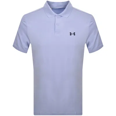 Under Armour Performance 3.0 Polo Lilac In Purple