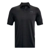Under Armour Performance Stripe Polo Shirt 'black'