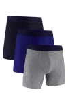 Under Armour Performance Tech 3-pack Boxer Briefs In Multi