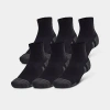 Under Armour Performance Tech Quarter Socks (6-pack) In Black