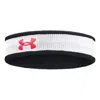 Under Armour Performance Terry Headband 'white Black'