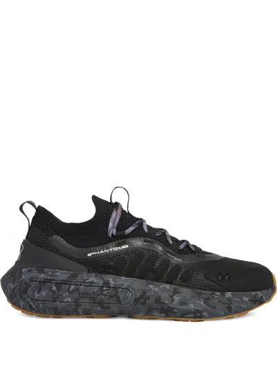 Under Armour Phantom 4 Camo Sneakers In Black