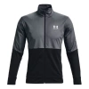 Under Armour Pique Track Jacket 'pitch Grey' In Multi