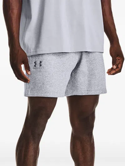 Under Armour Playback Essential Track Shorts In Gray