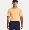Under Armour Playoff 3.0 Polo Men'syellow Stretch Pullover Golf Shirt Srt280 In Brown
