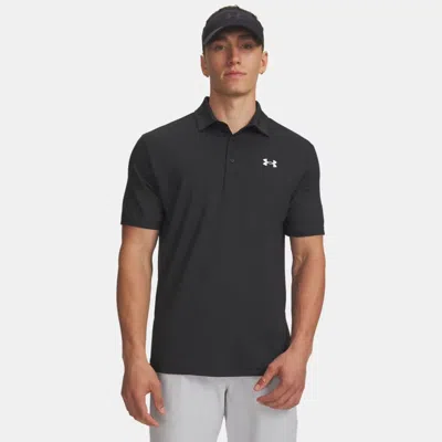 Under Armour Playoff Jacq  Rd Men's Polo Black