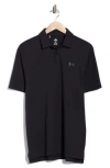Under Armour Playoff Piqué Polo In Black