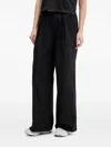 Under Armour Pleated Wide-leg Trousers In Black