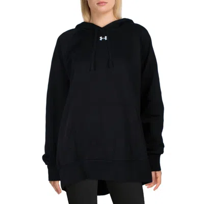 Under Armour Plus Womens Logo Cotton Hooded Sweatshirt