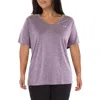 Under Armour Plus Womens V-neck Loose Shirts & Tops