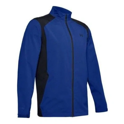 Under Armour Portrush Rain Logo Jacket 'royal Blue'