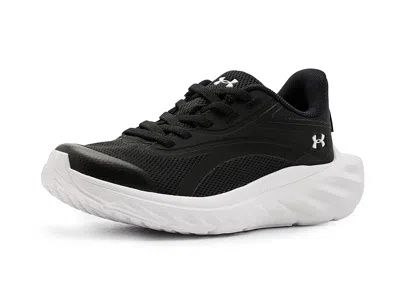 Under Armour Pre School Ascend Alternate Lace (little Kid) Boy's Shoes Black/black/white : 3 Little Kid M, Synthe In Multi