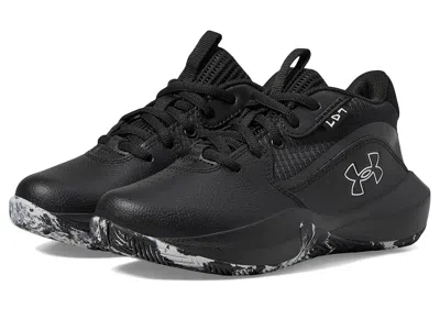 Under Armour Pre School Lockdown 7 (little Kid) Kids Shoes Black/black/metallic Silver : 1 Little Kid M, Syntheti