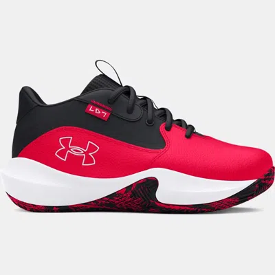 Under Armour Babies' Pre-school    Lockdown 7 Basketball Shoes Red