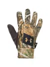 Under Armour Printed Camo Gloves In Multi