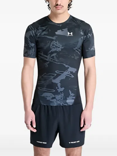Under Armour Printed T-shirt In Black
