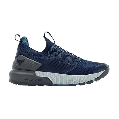 Pre-owned Under Armour Project Rock 3 Gs 'academy' In Blue