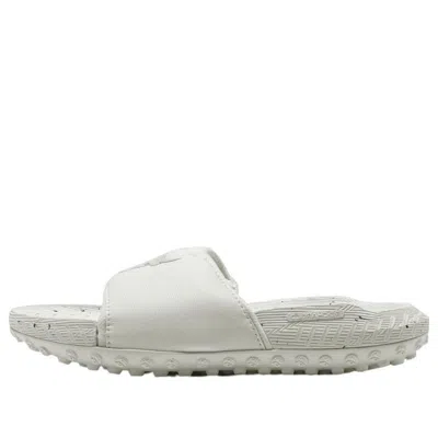 Under Armour Project Rock 3 Slide 'white Halo Grey'