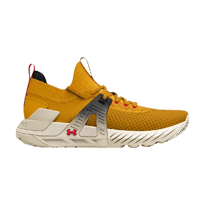 Pre-owned Under Armour Project Rock 4 'heritage' In Gold