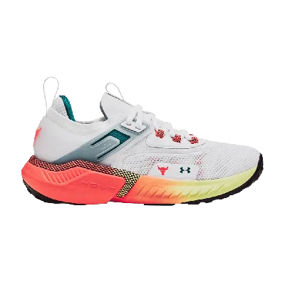 Pre-owned Under Armour Project Rock 5 Gs 'white After Burn'