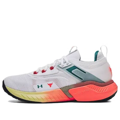 Under Armour Project Rock 5 'white After Burn' In Multi