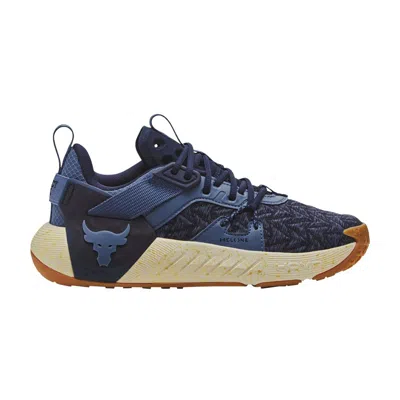 Pre-owned Under Armour Project Rock 6 Gs 'hushed Blue White Clay' | Kid's Size 7