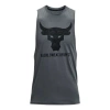 Under Armour Project Rock Brahma Bull Tank 'pitch Grey' In Gray