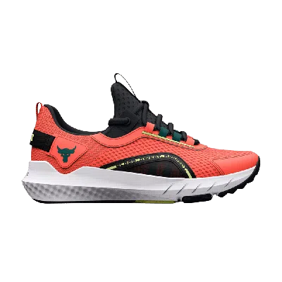 Pre-owned Under Armour Project Rock Bsr 3 Gs 'after Burn Black' In Red