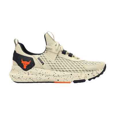 Pre-owned Under Armour Project Rock Bsr 4 Gs 'silt Speckled' | Cream | Kid's Size 5 In White