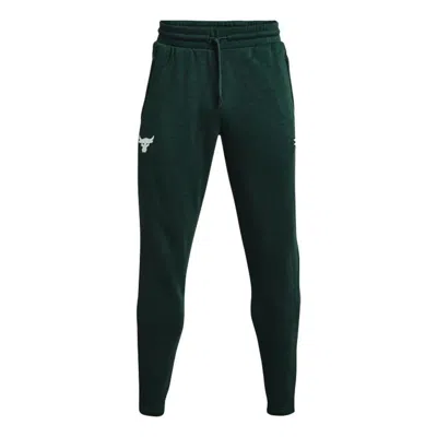 Under Armour Project Rock Charged Cotton Fleece Pants 'green'