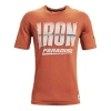 Under Armour Project Rock Dare To Fail Tee In Orange