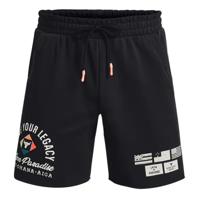 Under Armour Project Rock Heavyweight Terry Shorts 'black'
