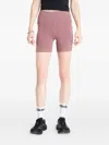 Under Armour Project Rock High-waisted Shorts In Red
