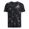 Under Armour Project Rock Hwir Printed Short Sleeve T-shirt 'black Grey'