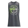 Under Armour Project Rock Outwork Tank 'grey Green'