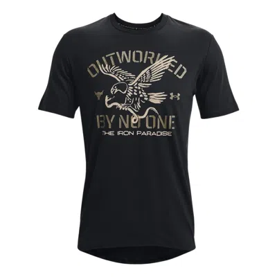 Under Armour Project Rock Outworked T-shirt 'black'