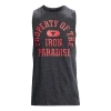Under Armour Project Rock Property Of Tank 'black Red'