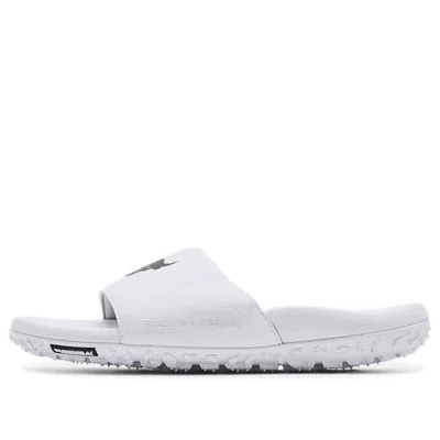 Under Armour Project Rock Slides 'white'