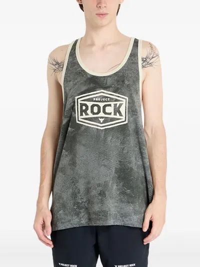 Under Armour Project Rock Tools Of The Trade Performance Top In Gray